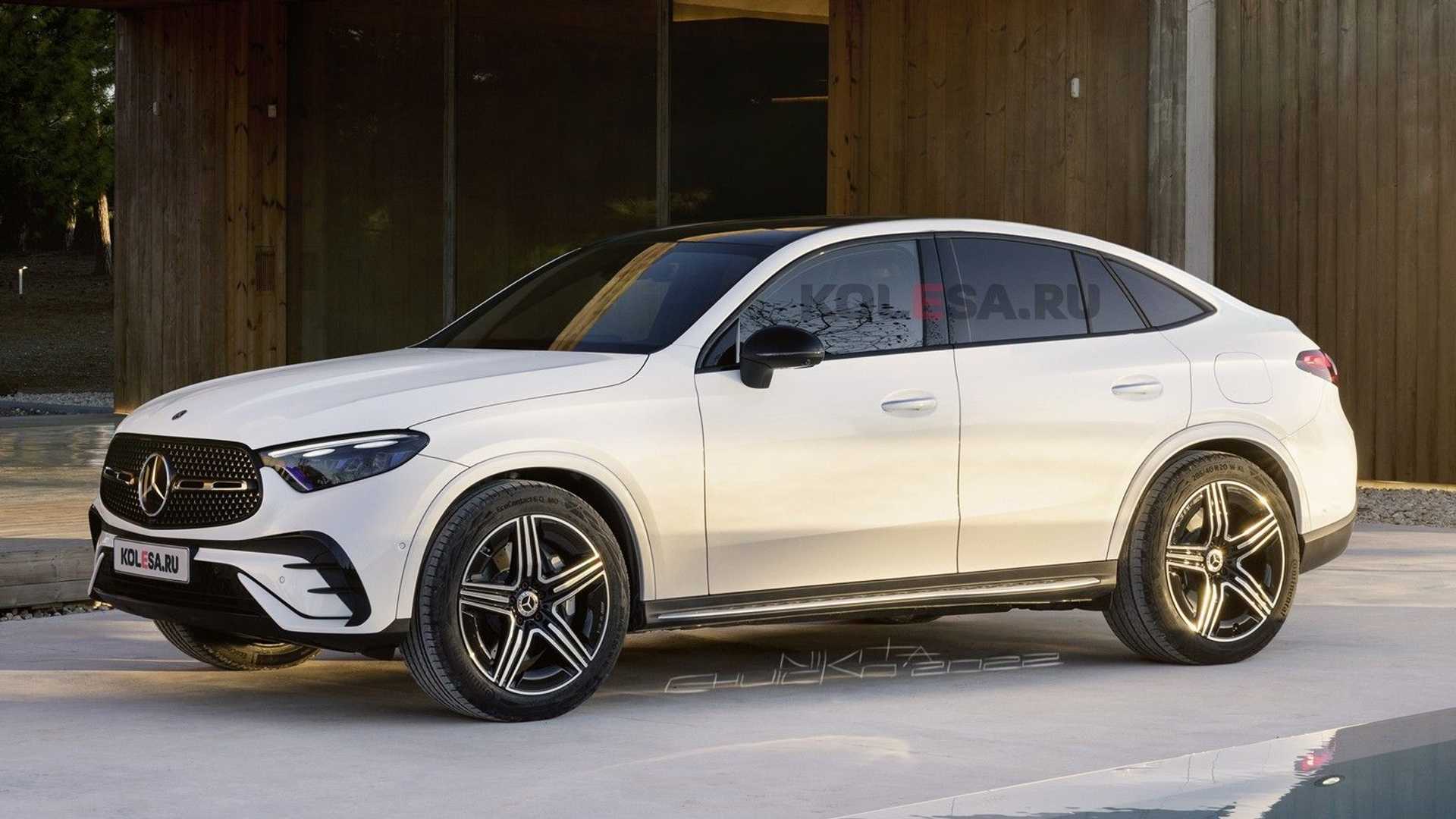 The 2024 Mercedes GLC Coupe Rendered: A Sneak Peek into the Future of Luxury SUVs